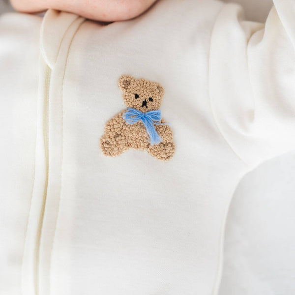 Bear Hugs Zip Footie