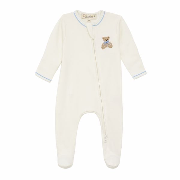 Bear Hugs Zip Footie