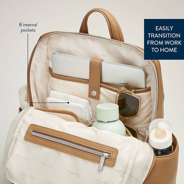 Eras Backpack™ Diaper Bag | Chai Latte