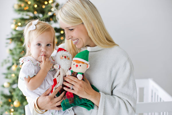 Baby's First Christmas Santa Snuggle Holiday Blanket