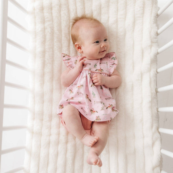 Little Wranglers Ruffle Diaper Cover Set