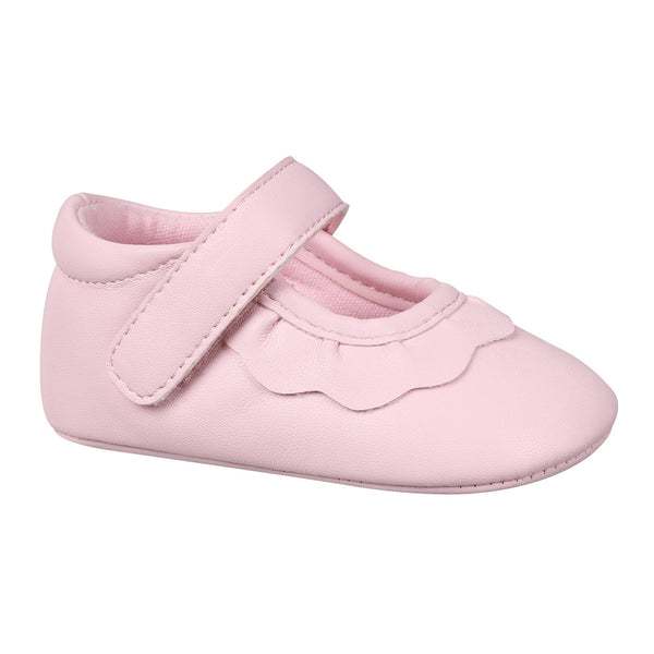 Amina Crib Shoes| Pink