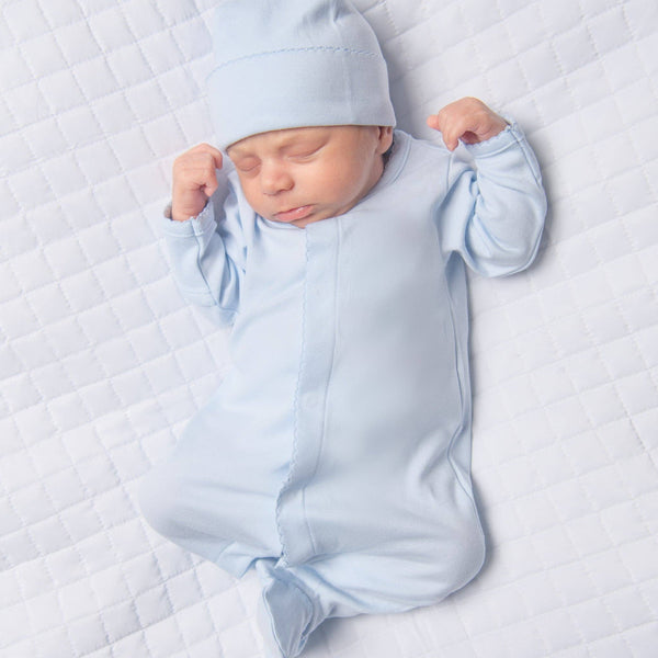 Blue Footie Sleepsuit