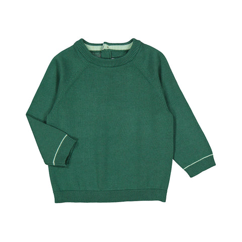 Winter Green Knit Sweater