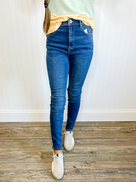 Tractr Julia High Rise Skinny Jeans