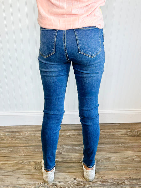 Tractr Julia High Rise Skinny Jeans