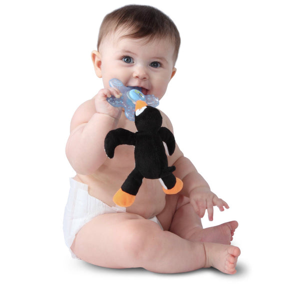 Puck Penguin Paci-Plushie Shakies