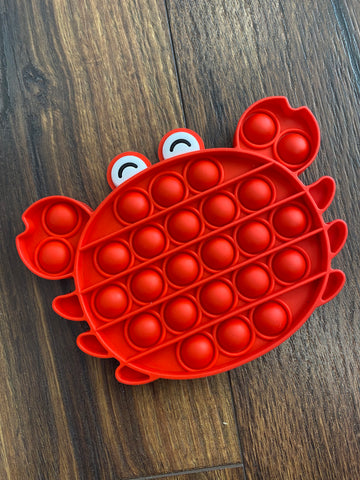 Crab Pop It Fidget Toy
