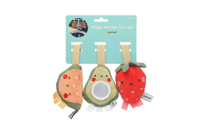 Fruit Trio Stroller Toy Set of 3 | Baby & Toddler Toy