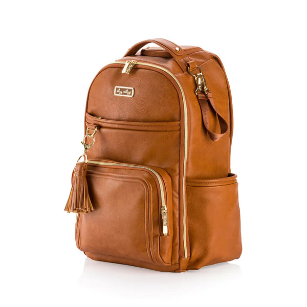 Cognac Boss Plus Backpack Diaper Bag