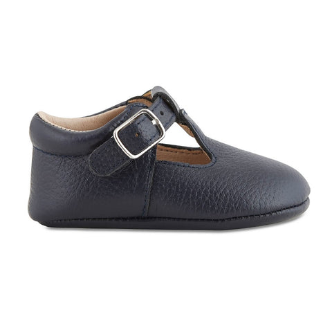 Navy Baby Mary Janes