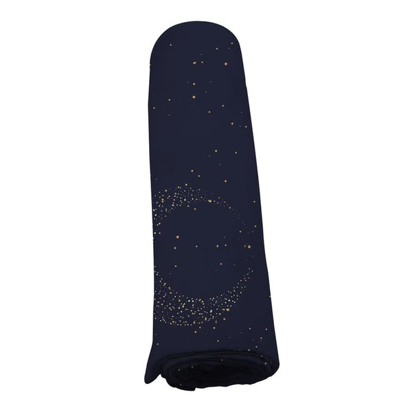 Midnight Moon Bamboo Muslin Swaddle