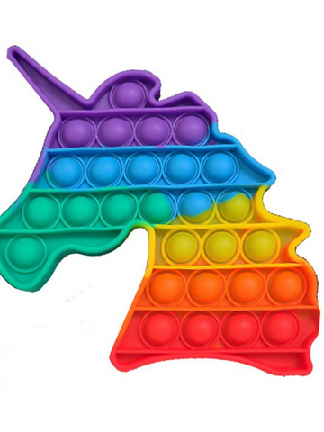 Rainbow Pop It Fidget Toy -Unicorn