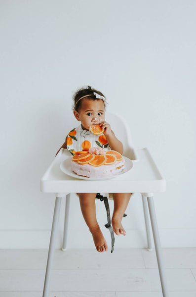 Clementine and Citrus Stripe Bib Pack