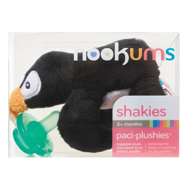 Puck Penguin Paci-Plushie Shakies