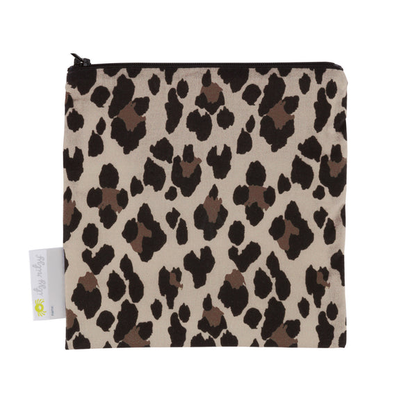 Leopard Reusable Snack & Everything Bag