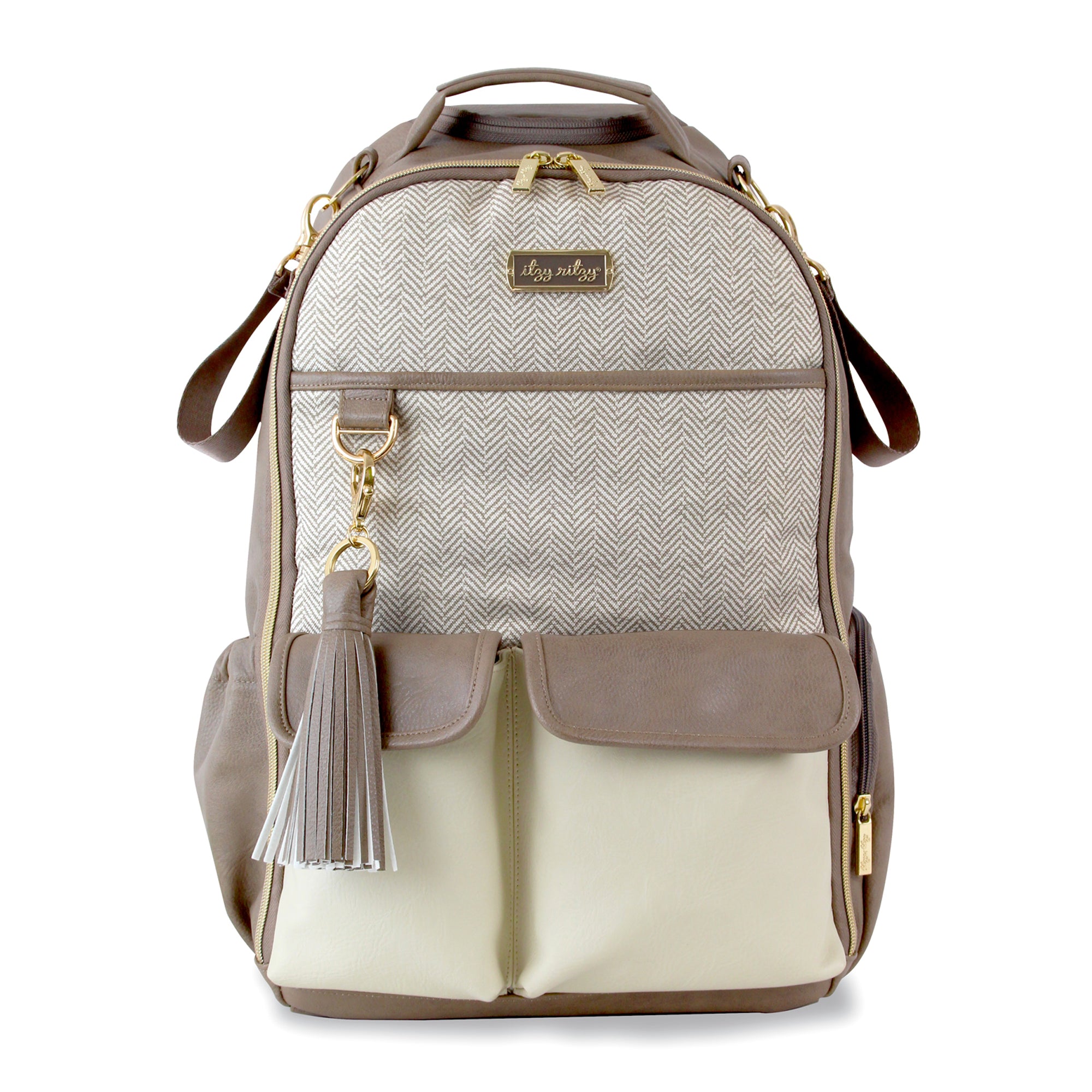 Vanilla Latte Boss Backpack Diaper Bag