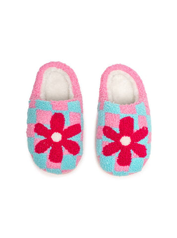 Retro Flower Slippers