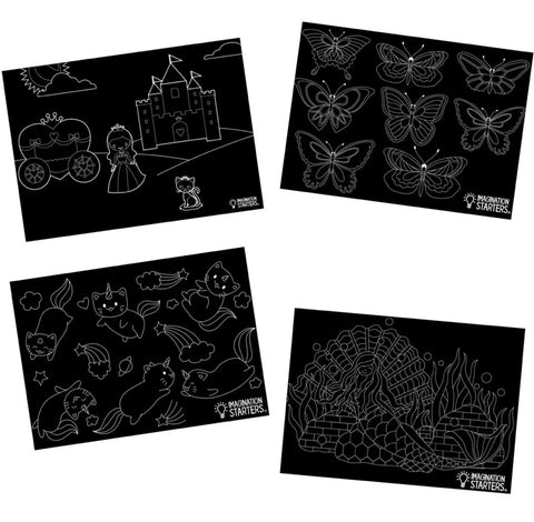 Whimsy Chalkboard Placemat Set