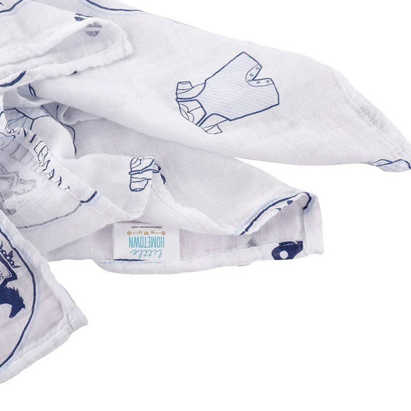 Southern Gentleman Swaddle Blanket