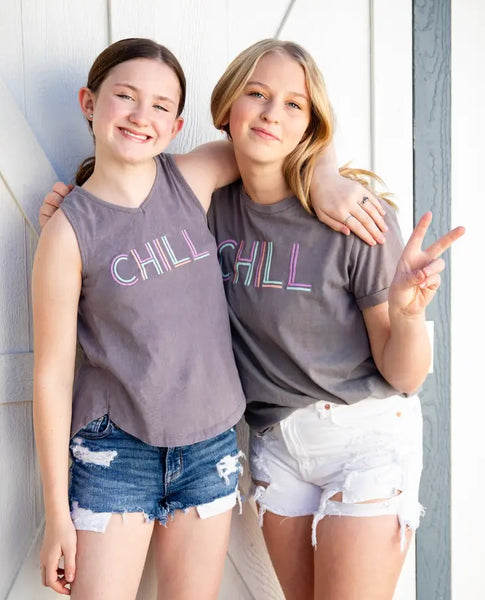 Chill Embroidered Tank