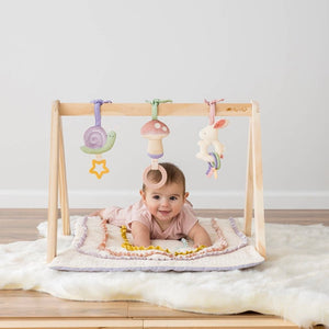 Bitzy Bespoke Ritzy Wooden Activity Gym with Toys | Pastel