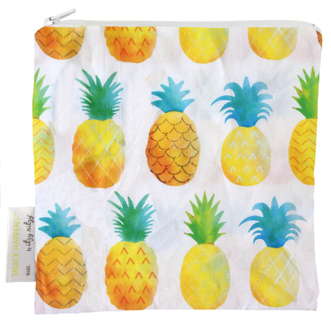Painterly Pineapple Snack & Everything Bag