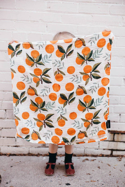 Clementine Swaddle Blanket