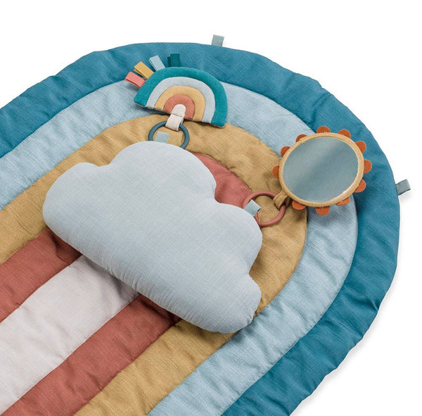 BITZY BESPOKE™ RITZY TUMMY TIME RAINBOW PLAY MAT