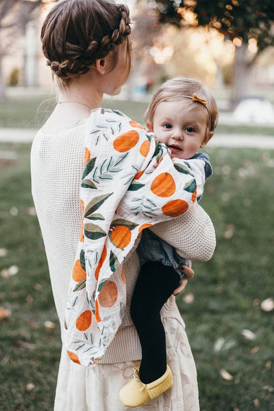 Clementine Swaddle Blanket