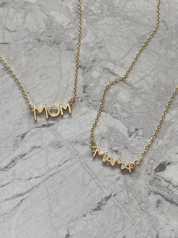Mama/Mom Necklace