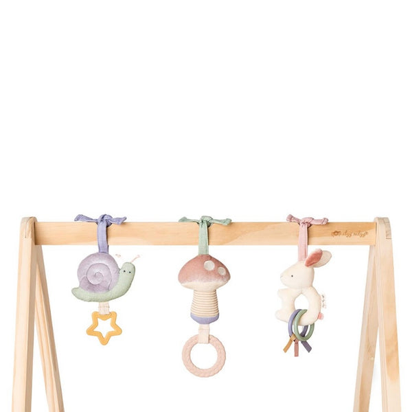 Bitzy Bespoke Ritzy Wooden Activity Gym with Toys | Pastel