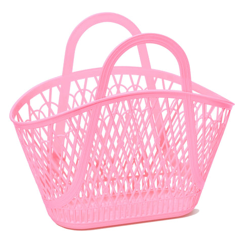 Betty Basket- Bubblegum Pink