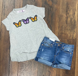 Butterly High/Low Swing Tee