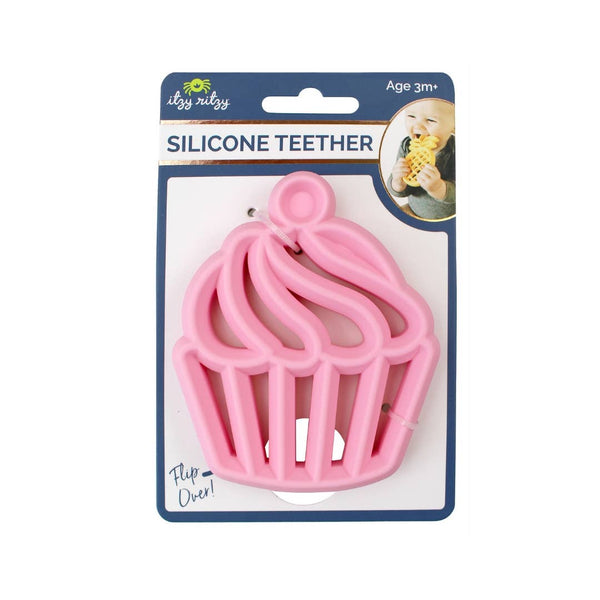 Itzy Ritzy Cupcake Silicone Teether