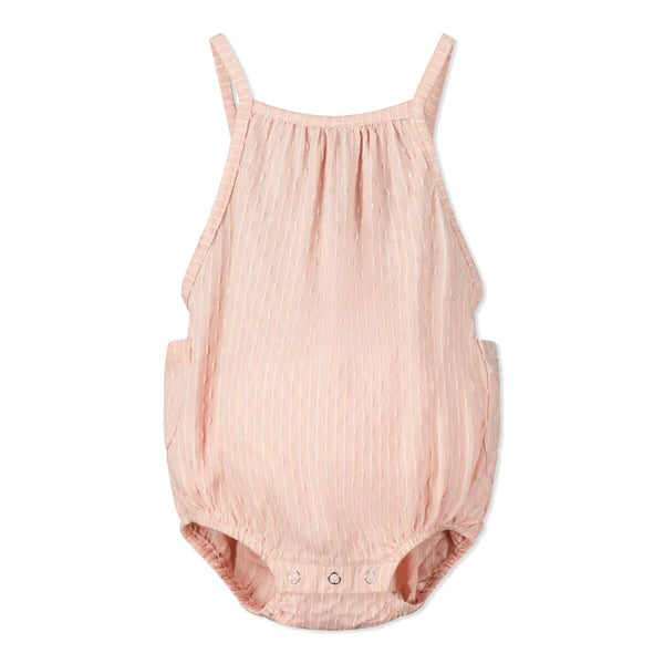Kelyn Bubble Romper-Pink