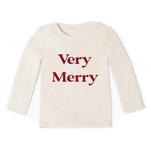 Very Merry Holiday Long Sleeve Tee