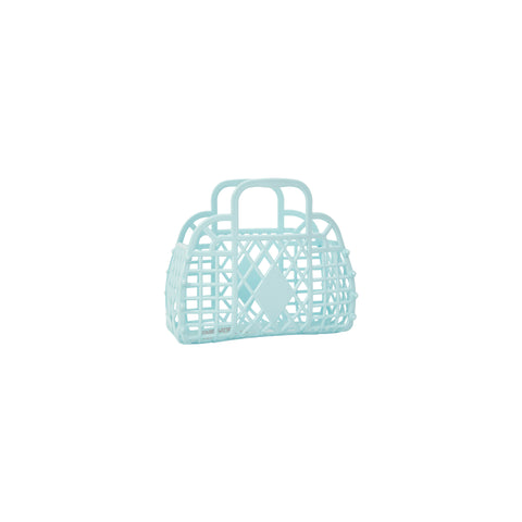 Retro Basket- Blue (Mini)