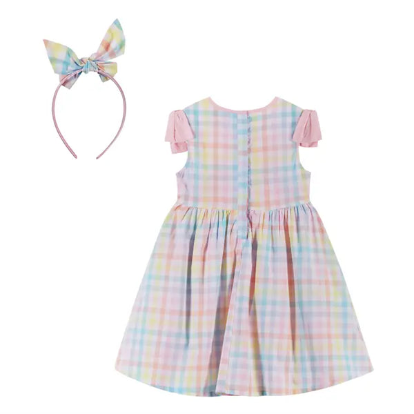 Easter Plaid Gingham Sundress