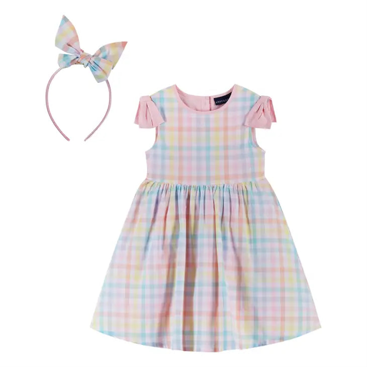 Easter Plaid Gingham Sundress