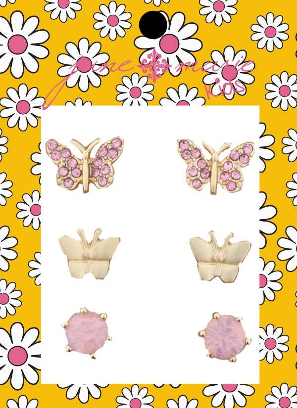 Colorful You Earring Set | Butterfly