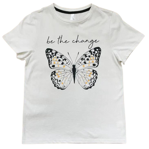 Be the Change Butterfly Tee