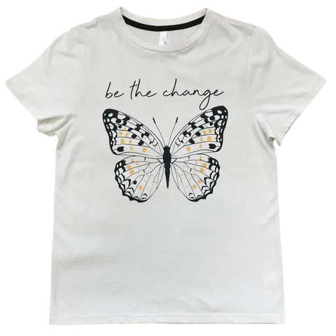 Be the Change Butterfly Tee