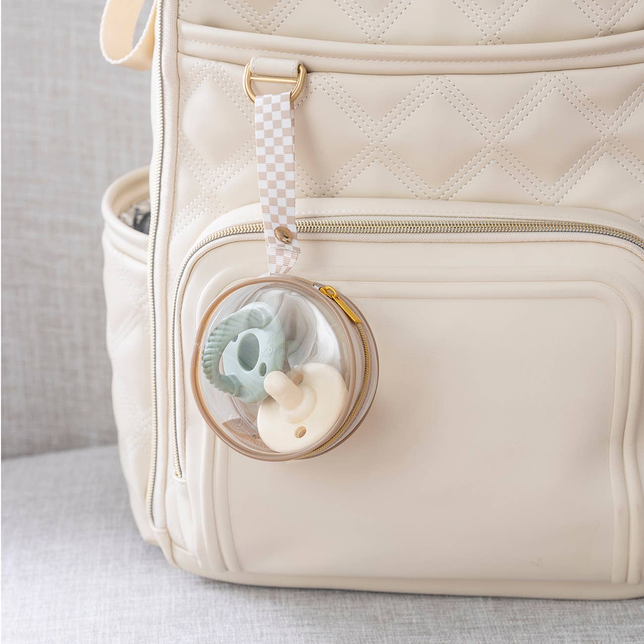 Clear Itzy Paci Case | Toast