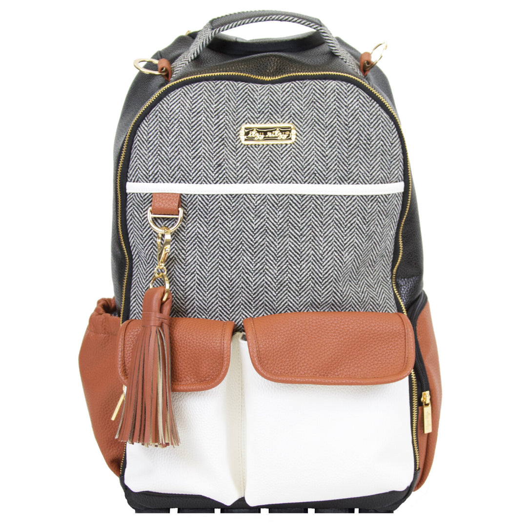 Coffee & Cream Boss Backpack Diaper Bag