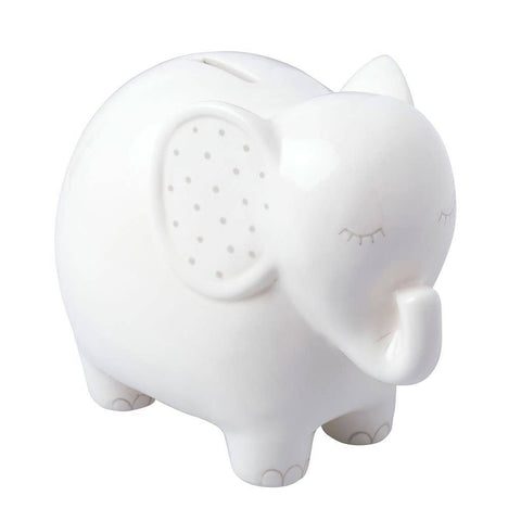 Ceramic Elephant Money Bank