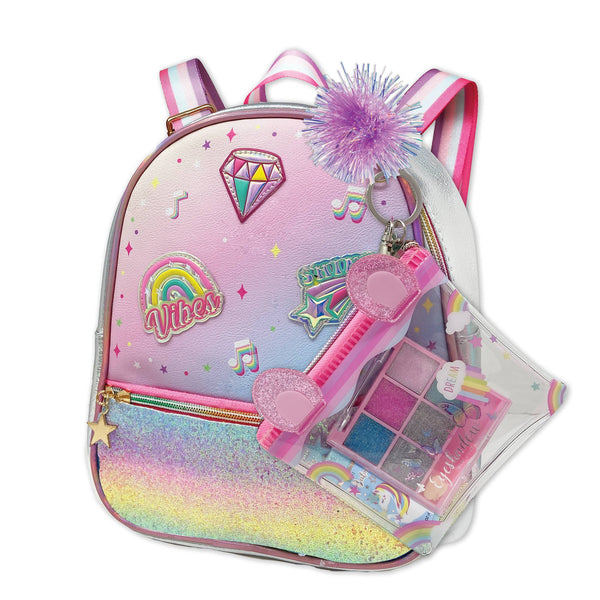 Stylish Beauty Mini Backpack, Good Vibes