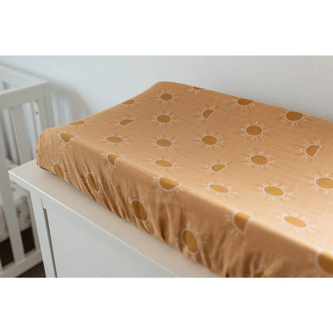 Golden Hour Changing Pad Cover
