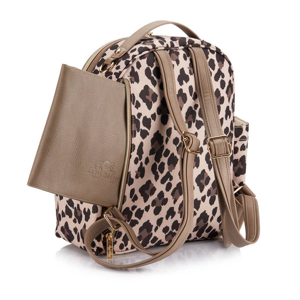 Leopard Itzy Mini Diaper Bag Backpack