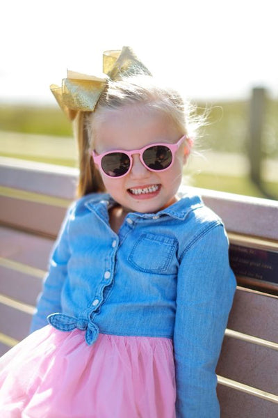 Pretty in Pink Keyhole Sunglasses